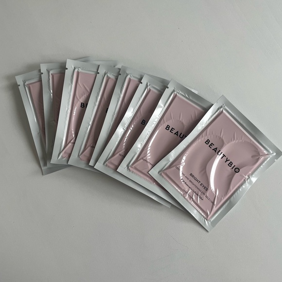 BEAUTYBIO Bright Eyes Depuffing and Brightening Eye Gels 8 pack NEW NIB NWT - Picture 2 of 4